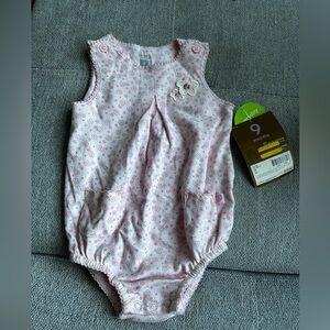 Carter's Pink Floral Bodysuit
